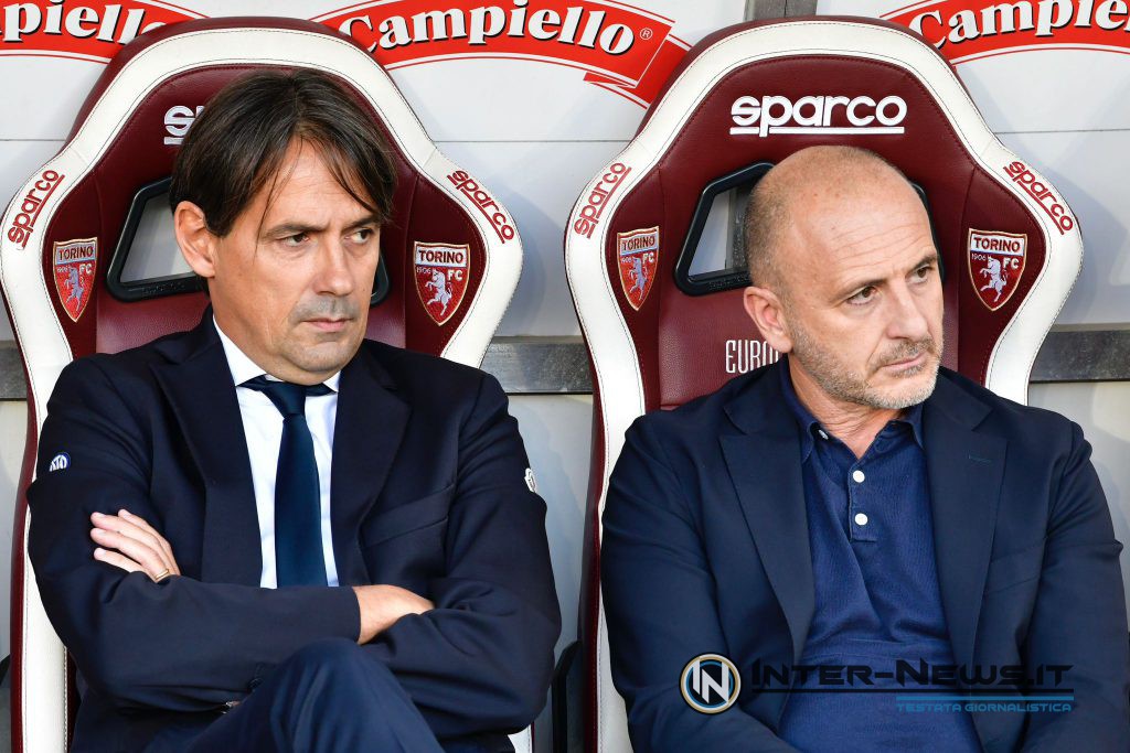 Simone Inzaghi e Piero Ausilio (Photo by Tommaso Fimiano/Inter-News.it ©)