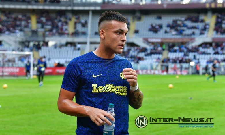 Lautaro Martinez prima di Torino-Inter (Photo by Tommaso Fimiano/Inter-News.it ©)