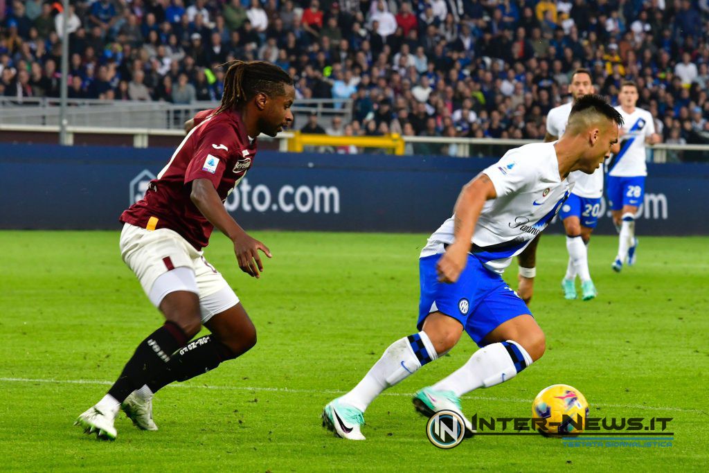 Lautaro Martinez e Tameze in Torino-Inter (Photo by Tommaso Fimiano/Inter-News.it ©)