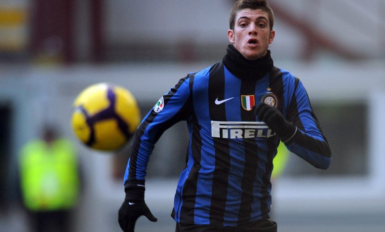 Davide Santon in maglia Inter