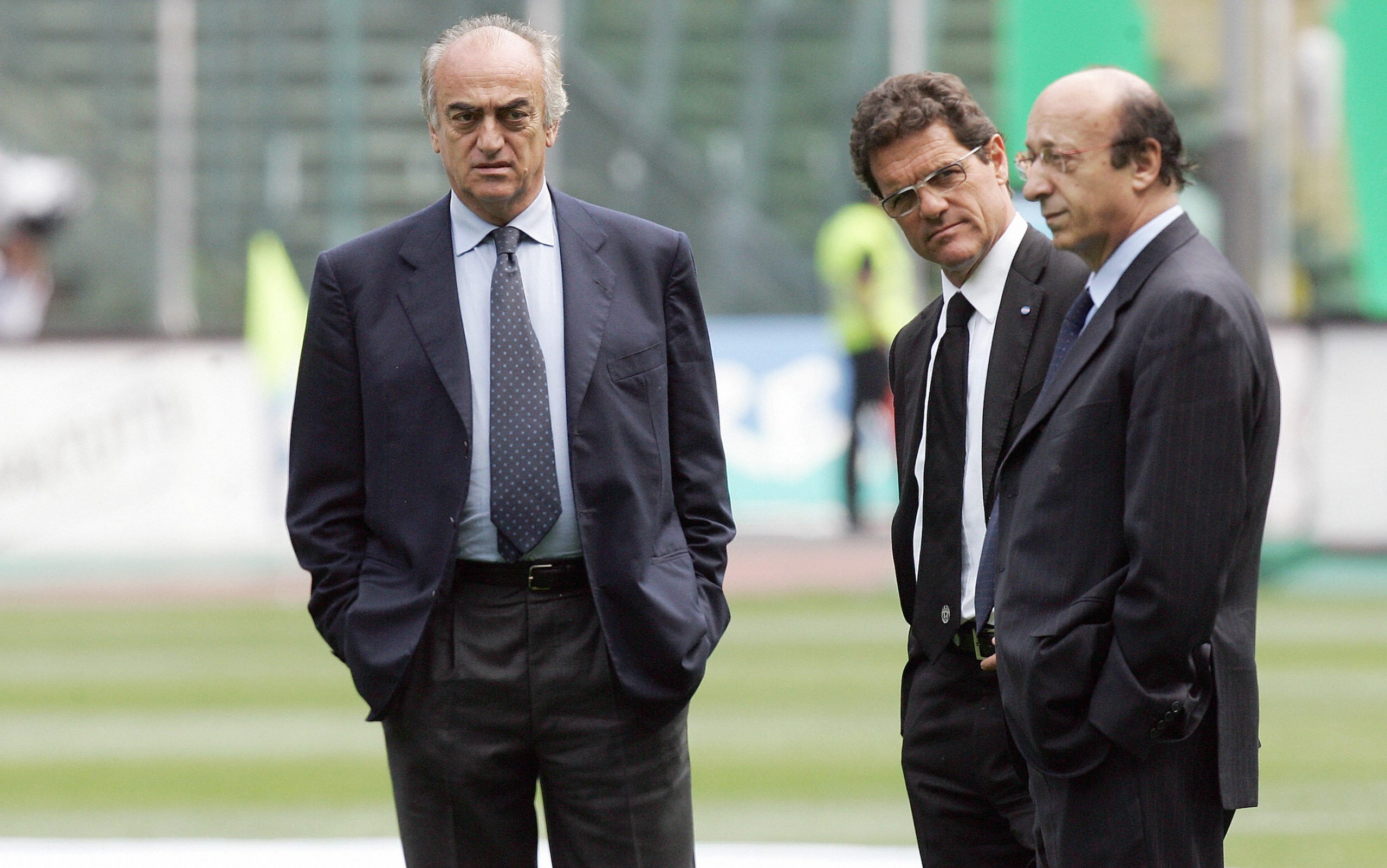 Antonio Giraudo, Fabio Capello e Luciano Moggi nella Juventusi ai tempi di Calciopoli