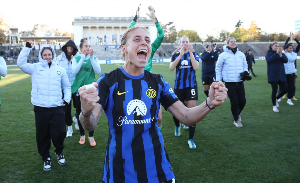 UFFICIALE – Merlo, rinnovo con l’Inter Women: «Il mio porto sicuro! Orgogliosa» UFFICIALE – Merlo, rinnovo con l’Inter Women: «Il mio porto sicuro! Orgogliosa»