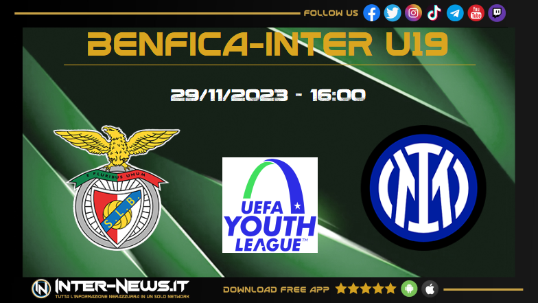 Benfica-Inter UEFA Youth League
