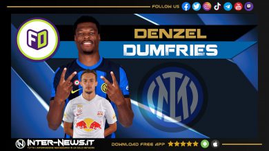 Denzel Dumfries vs. Amar Dedic | Salisburgo-Inter by FootData™ x Inter-News.it