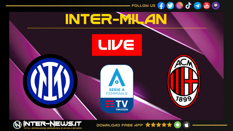 Inter-Milan Women, live