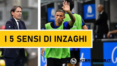 Inter di Simone Inzaghi ritrova Stefano Sensi a San Siro (Photo Inter-News.it ©)