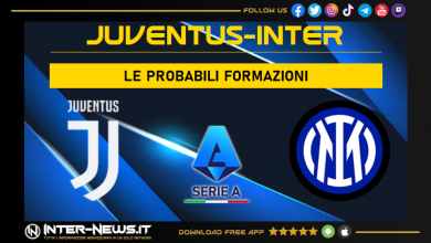 Juventus-Inter | Probabili formazioni Serie A