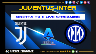 Juventus-Inter diretta tv live streaming