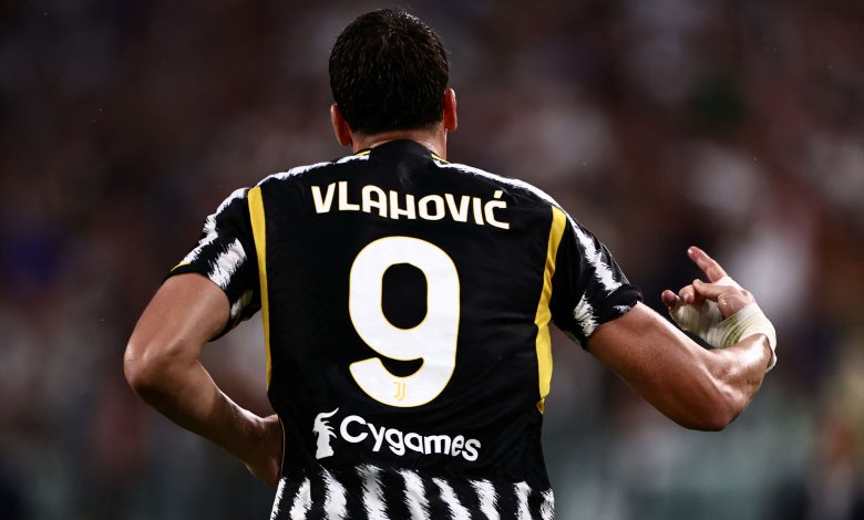 Dusan Vlahovic in maglia Juventus