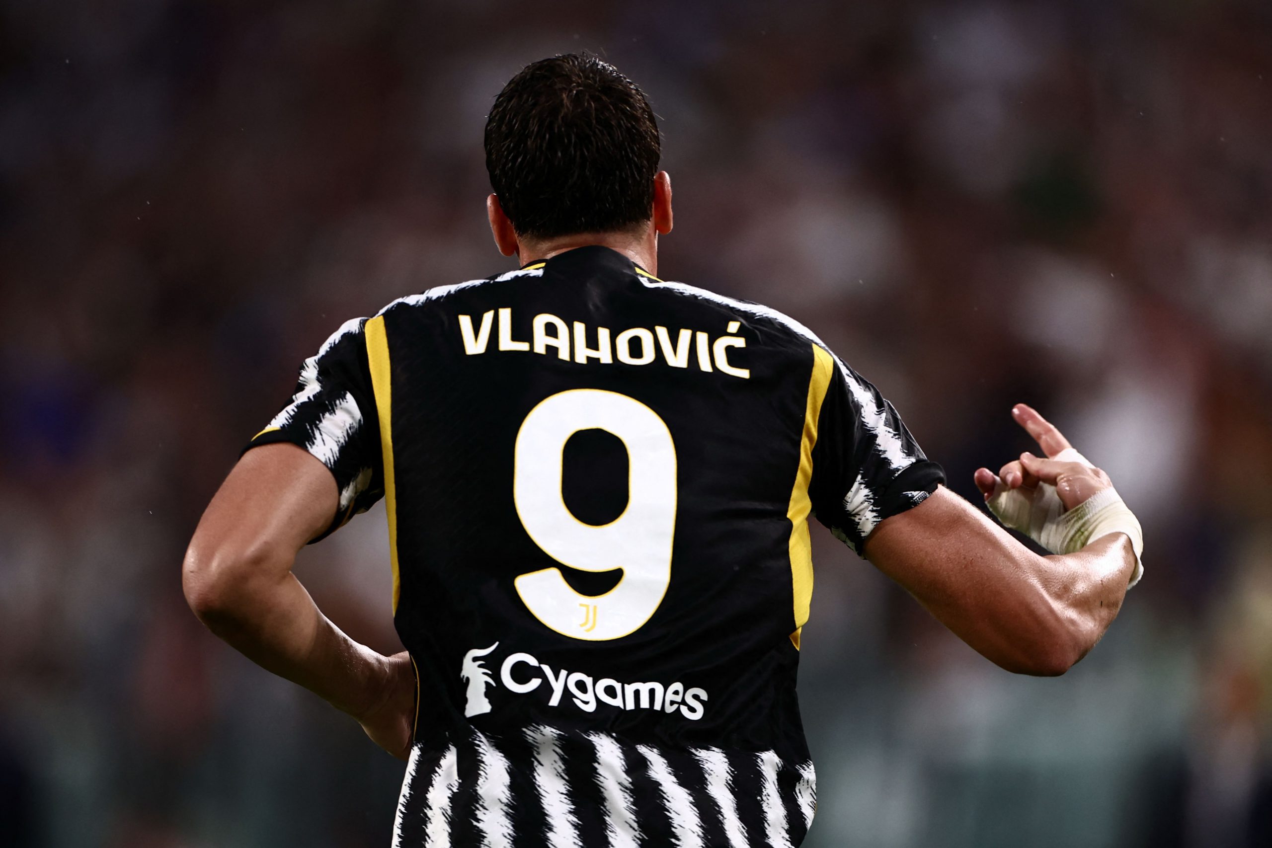 Dusan Vlahovic in maglia Juventus