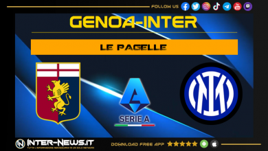 Genoa-Inter pagelle
