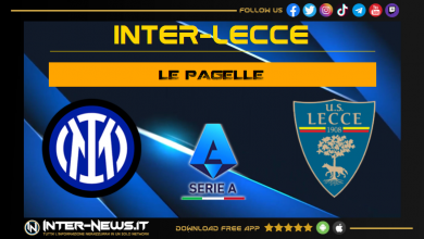 Inter-Lecce pagelle