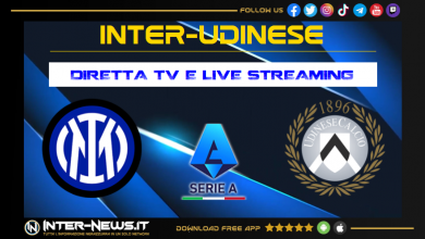 Inter-Udinese diretta TV e streaming