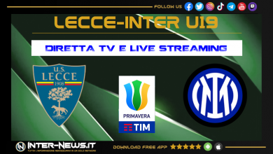 Lecce-Inter Primavera diretta TV e streaming