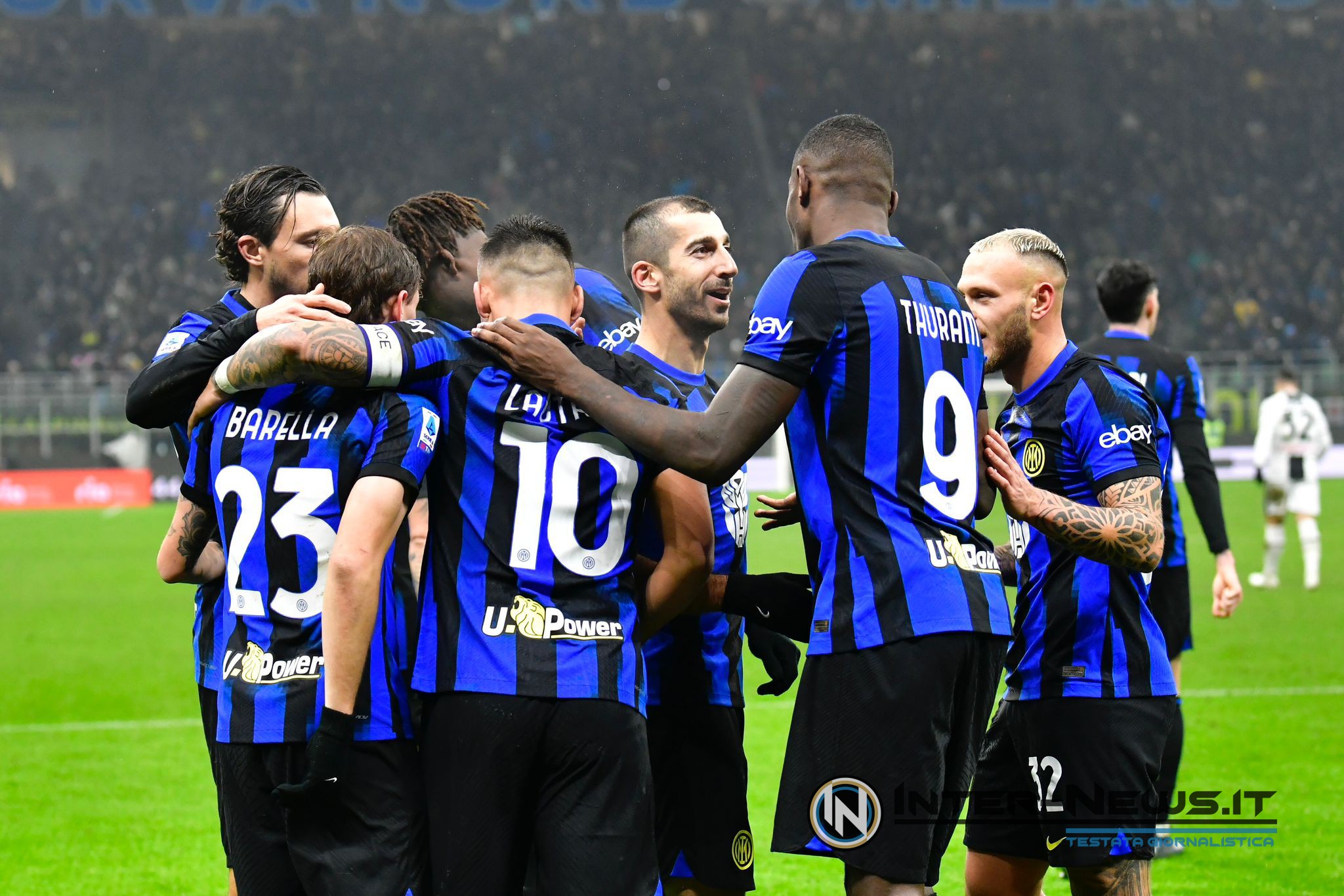 Esultanza Inter-Udinese (Photo by Tommaso Fimiano/Inter-News.it ©)