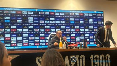 Maurizio Sarri, conferenza stampa post Lazio-Inter