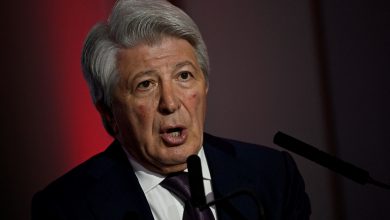 Enrique Cerezo, presidente Atletico Madrid