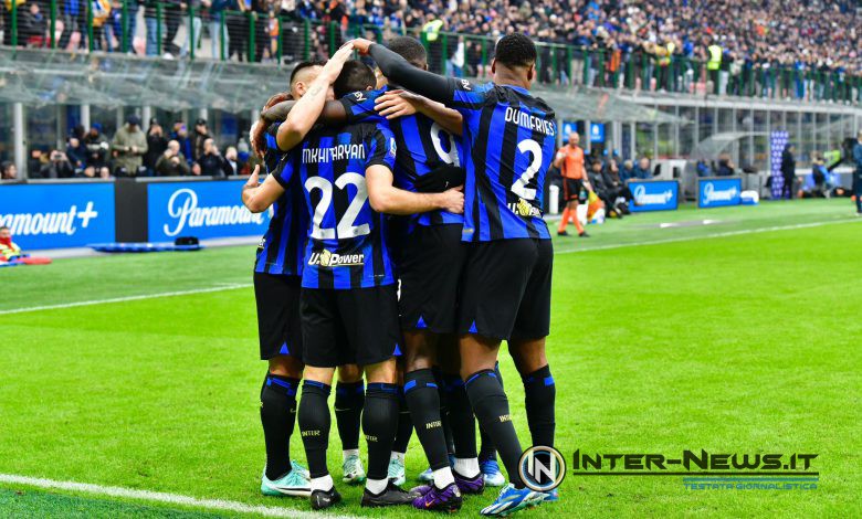 Esultanza gol in Inter-Verona (Photo by Tommaso Fimiano/Inter-News.it ©)