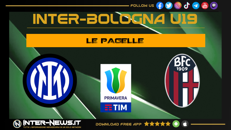 Inter-Bologna Primavera pagelle