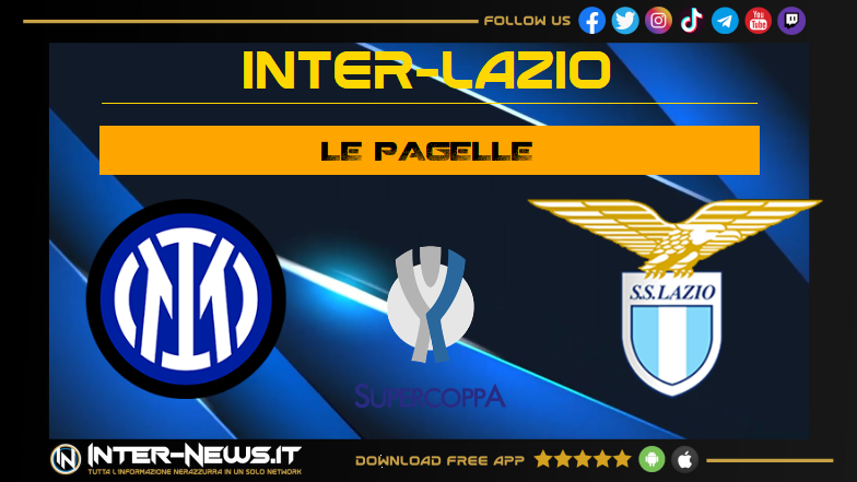 Inter-Lazio pagelle