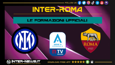 Inter-Roma Femminile, formazioni ufficiali