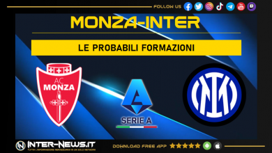 Monza-Inter | Probabili formazioni Serie A