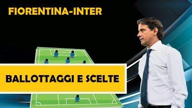 Probabili formazioni Fiorentina-Inter in Serie A | L'Inter di Simone Inzaghi