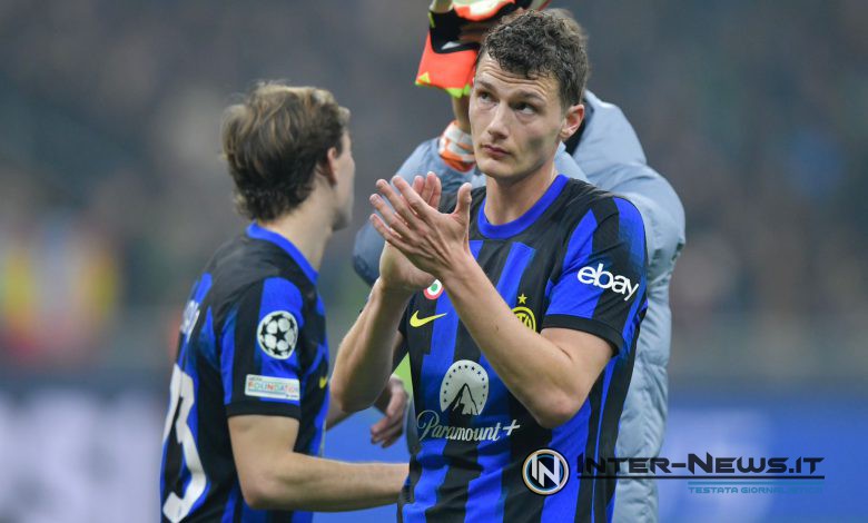 Benjamin Pavard in Inter-Atletico Madrid (Photo by Tommaso Fimiano/Inter-News.it ©)