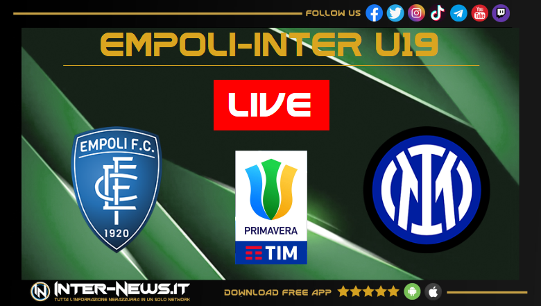 Empoli-Inter Primavera LIVE