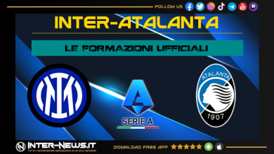 Inter-Atalanta | Formazioni ufficiali Serie A