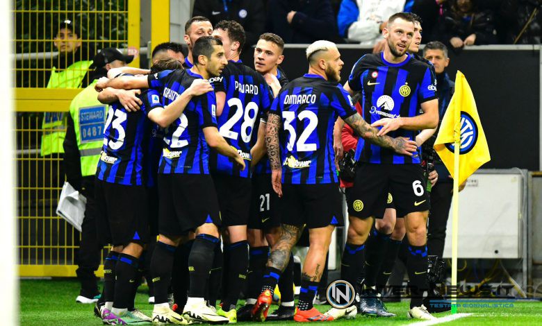 Inter-Atalanta esultanza (Photo by Tommaso Fimiano/Inter-News.it ©)