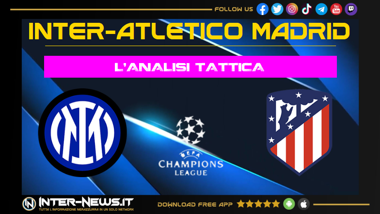 Analisi tattica Inter-Atletico Madrid | Focus sulla partita della squadra di Simone Inzaghi in Champions League