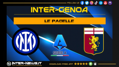 Inter-Genoa pagelle