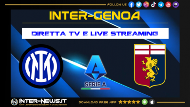 Inter-Genoa, dove vederla in diretta tv e streaming