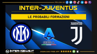 Inter-Juventus | Probabili formazioni Serie A