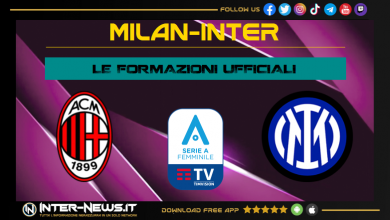 Milan-Inter Women formazioni ufficiali