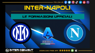 Inter-Napoli | Formazioni ufficiali Serie A