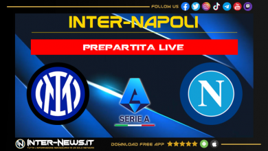 Inter-Napoli live prepartita