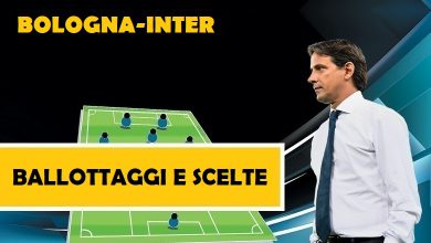 Probabili formazioni Bologna-Inter Serie A | L'Inter di Simone Inzaghi