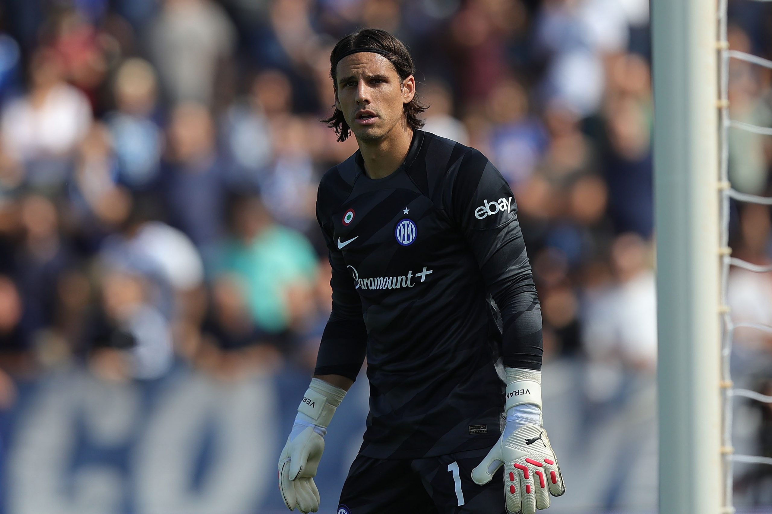 Yann Sommer in Empoli-Inter di Serie A (Photo by Gabriele Maltinti/Getty Images via OneFootball)