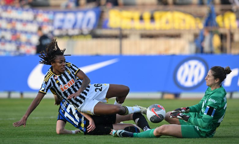 Francesca Durante in Inter-Juventus Women