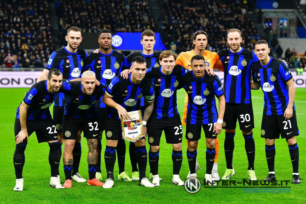 Inter-Genoa squadra (Photo by Tommaso Fimiano/Inter-News.it ©)