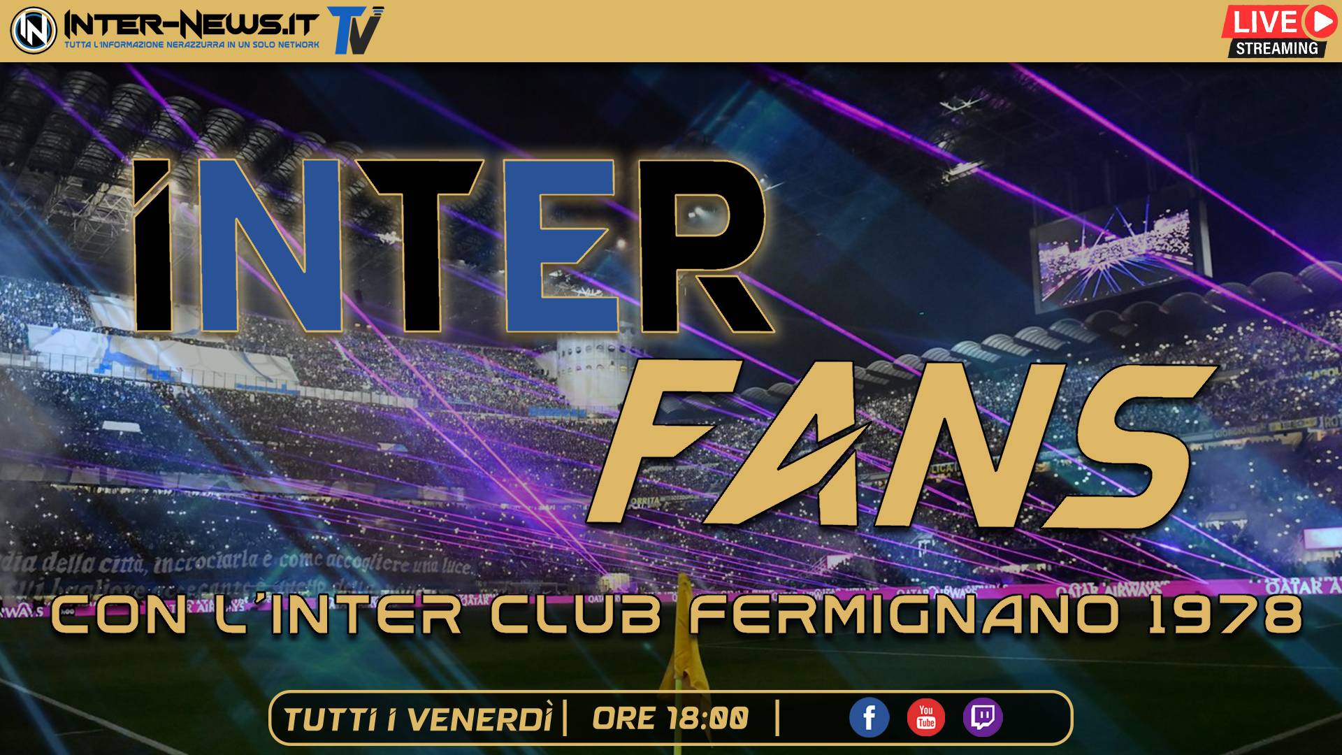 Inter Fans, in diretta con i tifosi dell’Inter Club Fermignano | Inter News TV LIVE