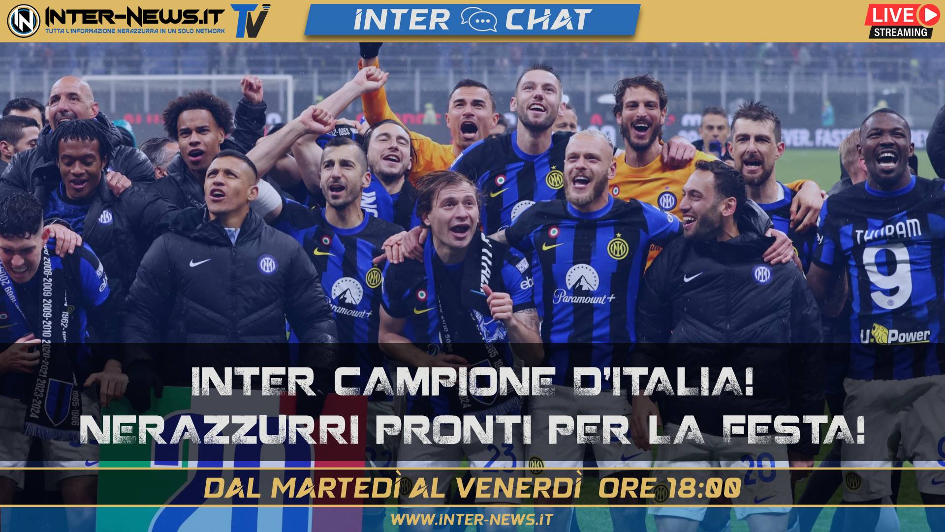 VIDEO – Inter Campione d’Italia! Pronti per la festa | Inter Chat
