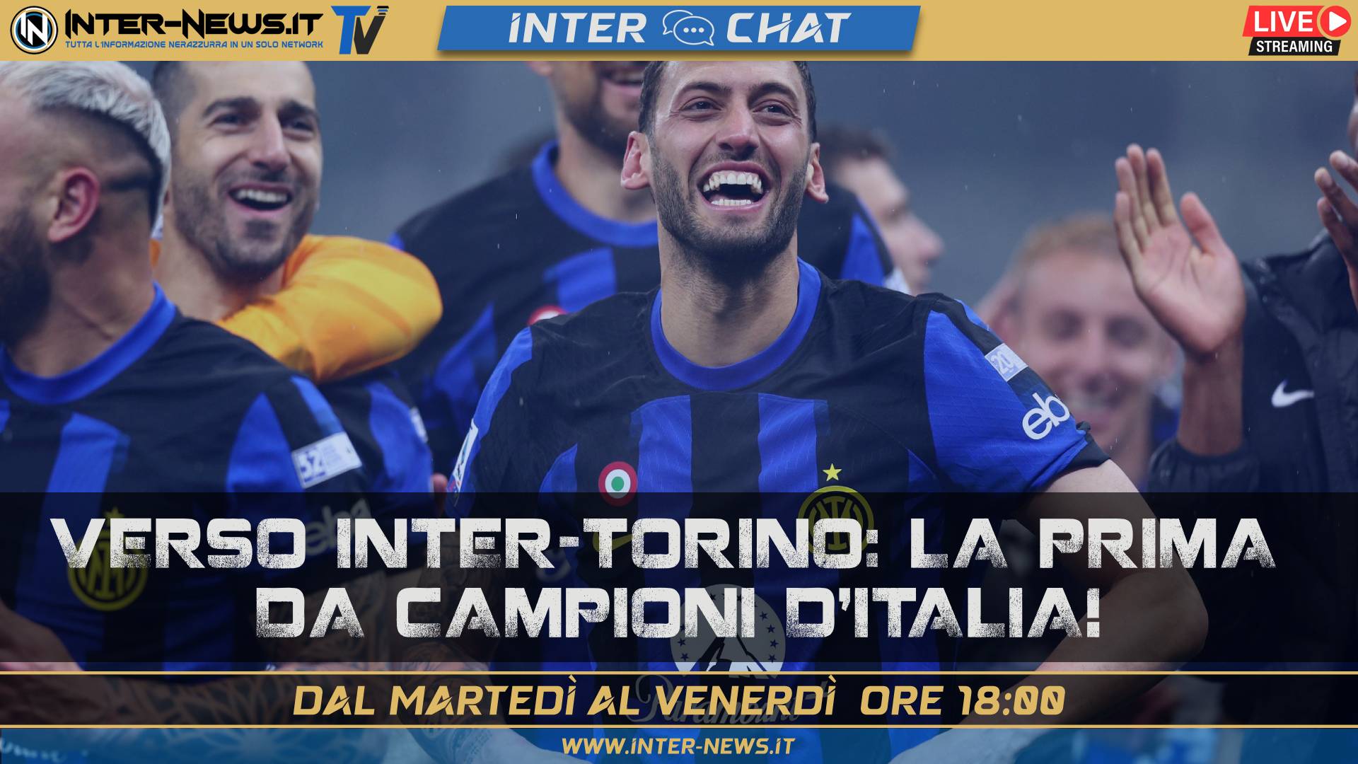 Inter Torino, la prima da Campioni d’Italia! Si torna in campo | Inter Chat LIVE
