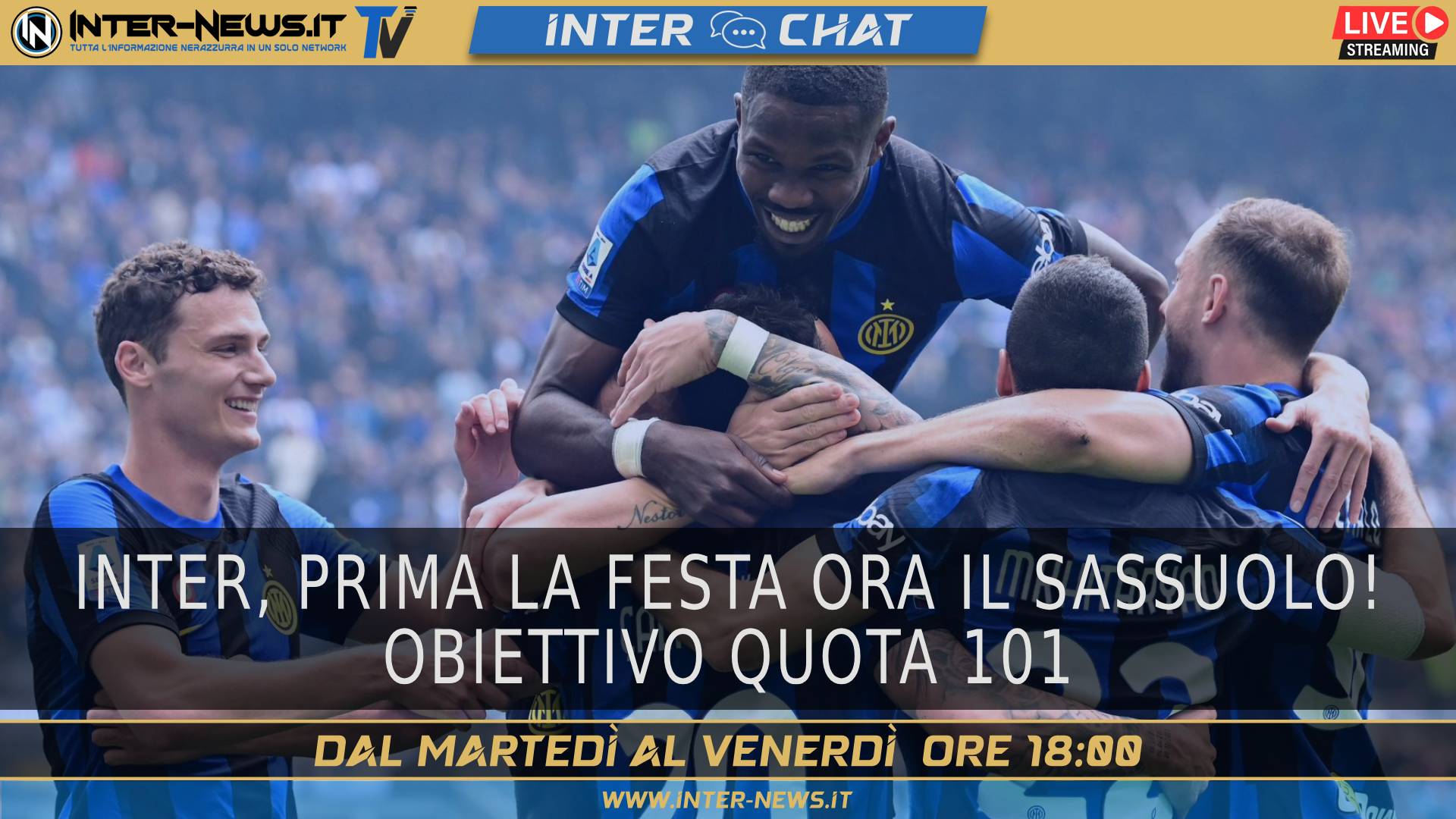 VIDEO – Inter, dopo la festa c’è il Sassuolo! Un obiettivo | Inter Chat