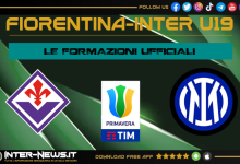 Fiorentina-Inter Primavera formazioni ufficiali