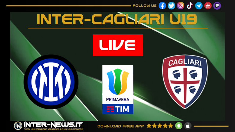 LIVE Inter Cagliari Primavera 0 0: l’arbitro fischia il calcio d’inizio