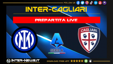 Inter-Cagliari live prepartita