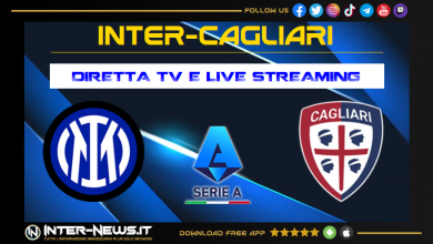 Inter-Cagliari dove vederla in diretta tv e streaming
